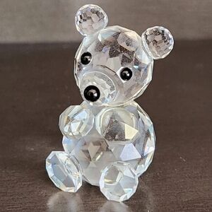 Swarovski Crystal Bear Figurine